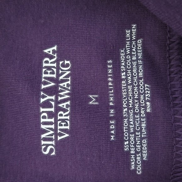 VERA WANG STRETCH LEGGINGS - Picture 4 of 8